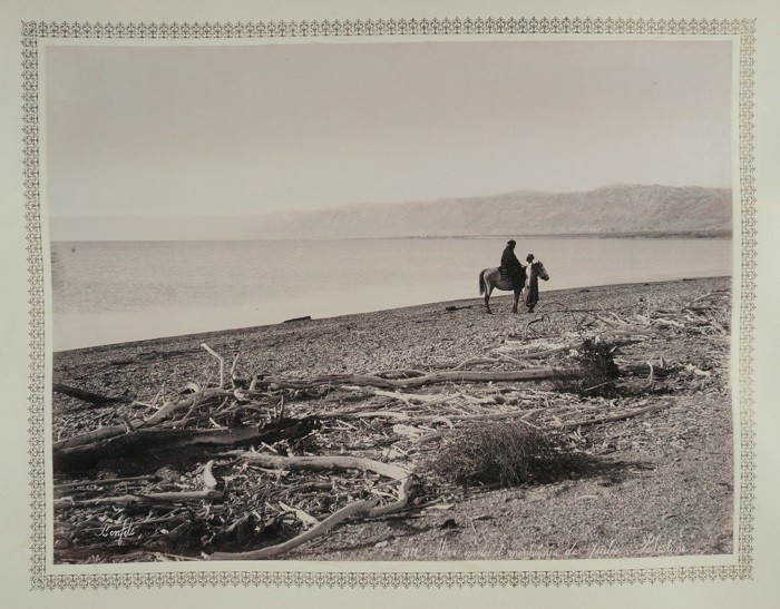 Vista del Mar Muerto, Bonfils;