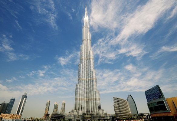 Edificio arquitectónico Burj Khalifa