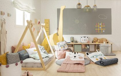 Habitación con decoración infantil