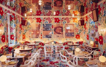 Interior del restaurante Giorgia en Alemania