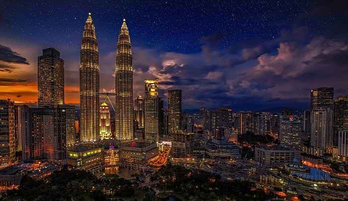 Las Torres Petronas en Kuala Lumpur