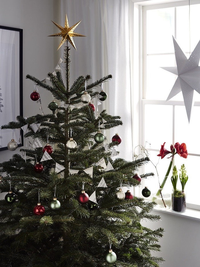 árbol de Navidad con estrella
