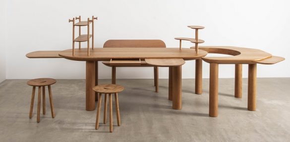 diseño de mesa modular
