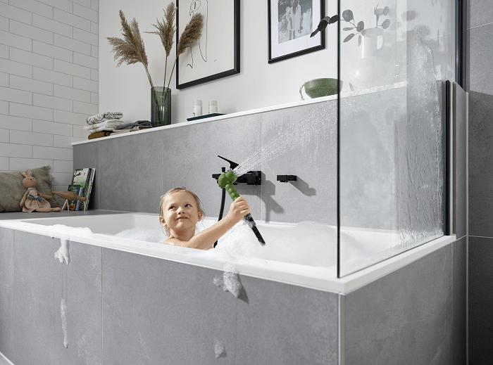 Jocolino, la nueva ducha infantil de hansgrohe que convierte el baño en un auténtico juego