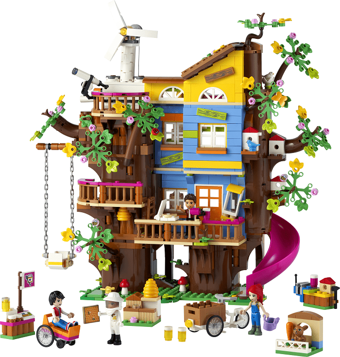 juego de lego casa de árbol