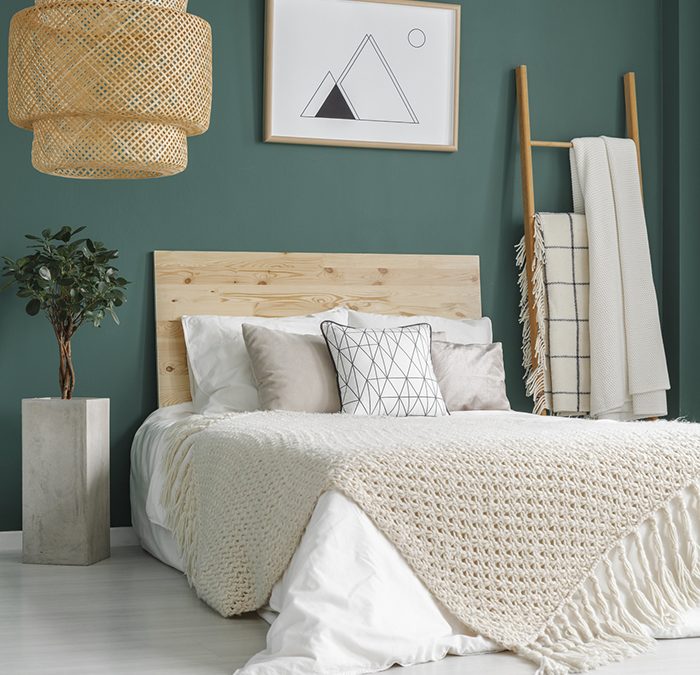 9 colores relajantes para pintar un dormitorio de adulto