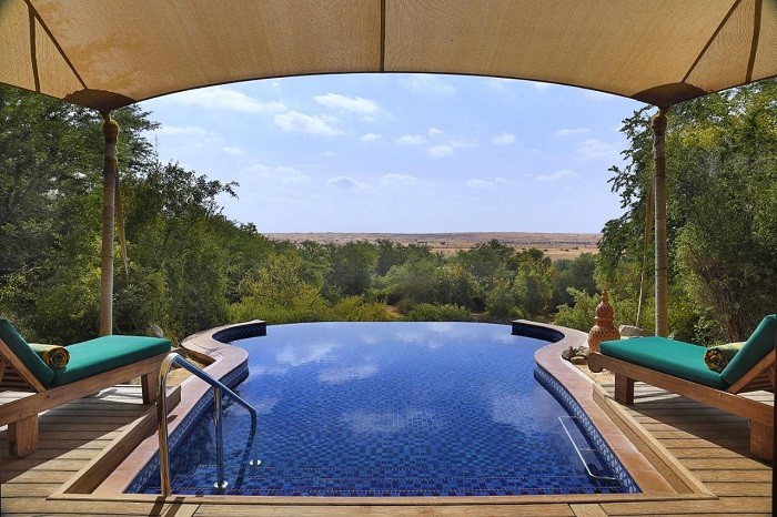 piscina privada de un Villa Real de Dubái