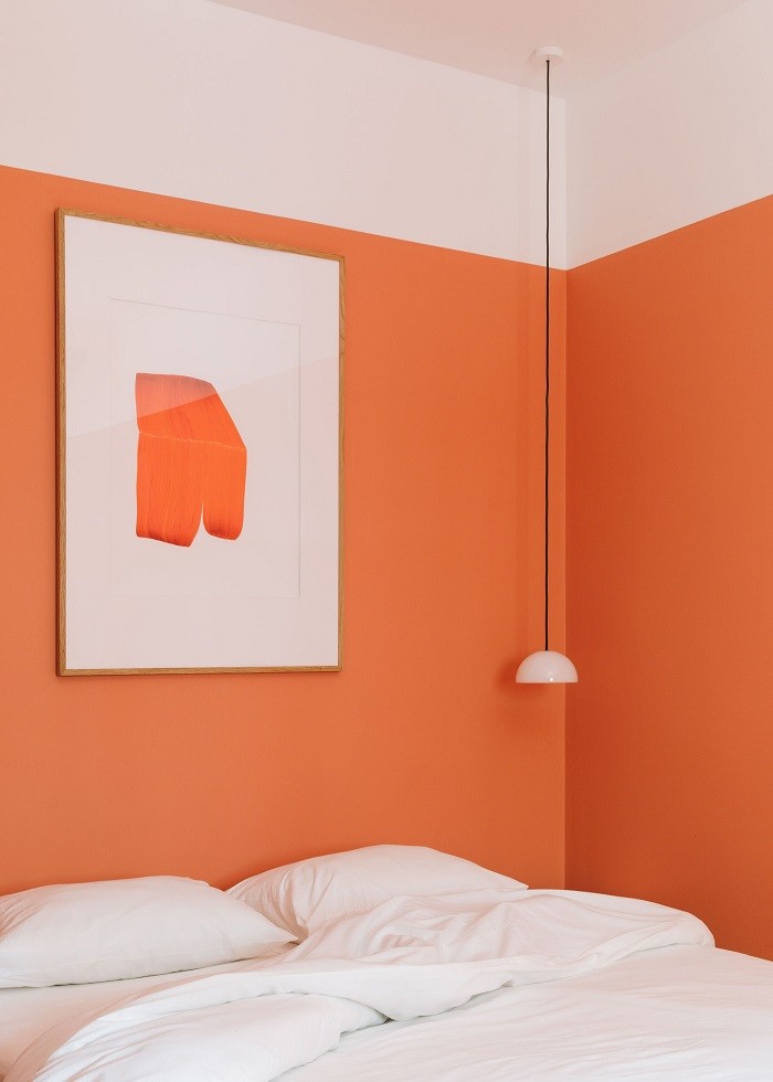 diseño de HIMACS habitación naranja