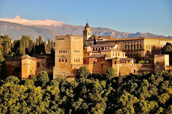 Vistas de la Alhambra en Granada