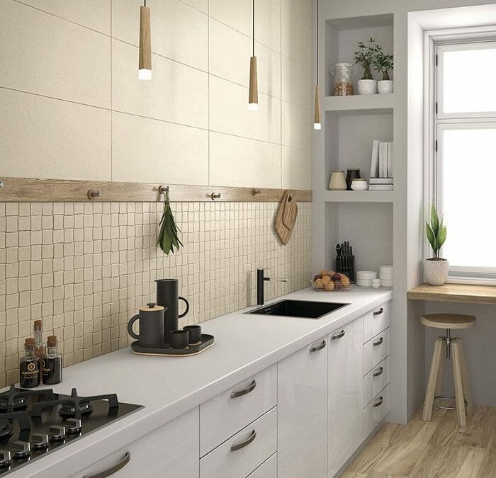 ¿Qué tipos de azulejos blancos puedes utilizar para tu cocina?