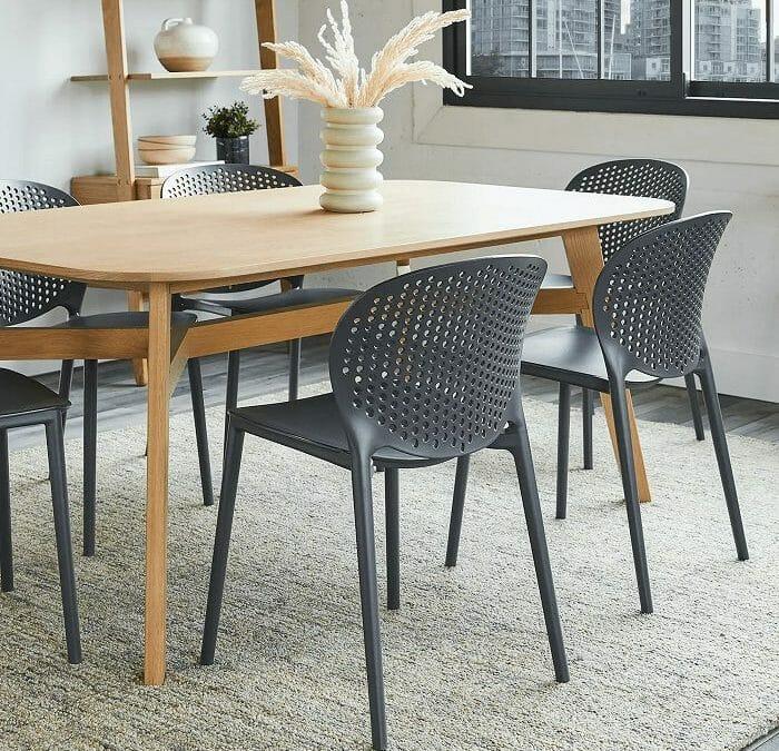 Tipos de sillas y mesas, porque cada espacio merece su propio estilo