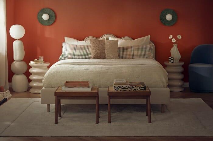 Dormitorio con textiles de westwing