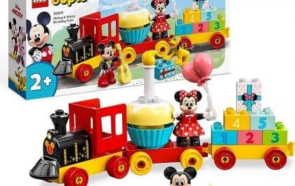 Tren de cumpleaños de Mickey y Minnie LEGO