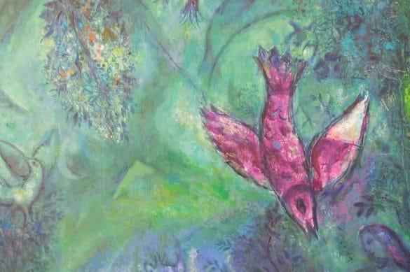 Cuadro de pintura del artista Marc Chagall