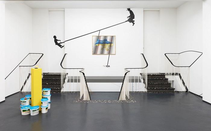 Sala de la exposición de arte de Filippo Contemporary
