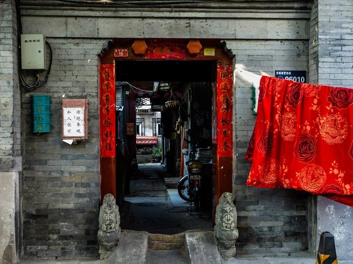 Barrio antiguo de China llamado Hutongs
